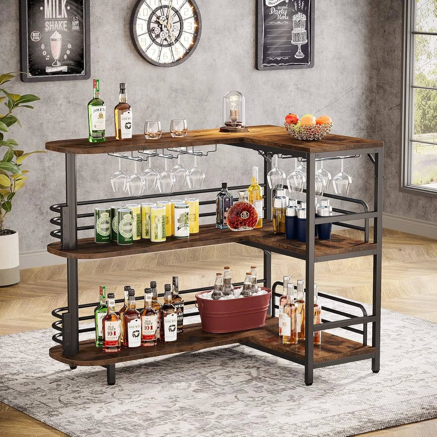 3 Tier Liquor Bar Table