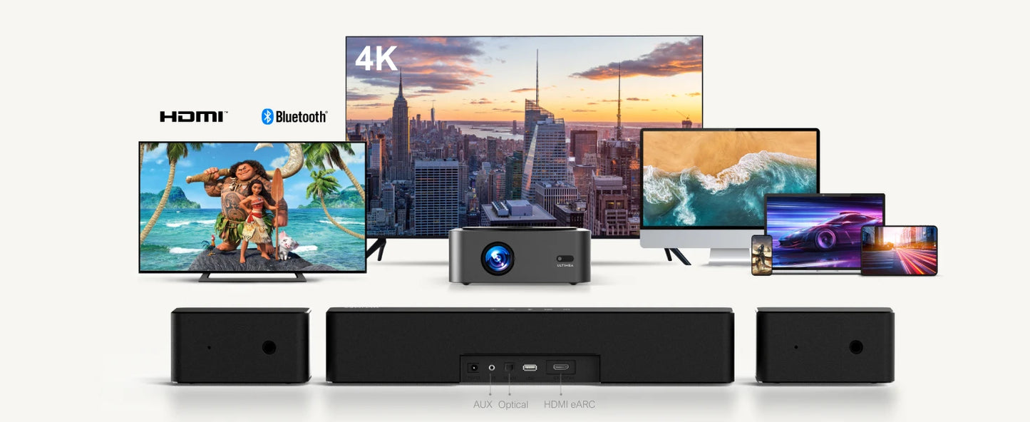 3D Surround sound with Dolby Atmos