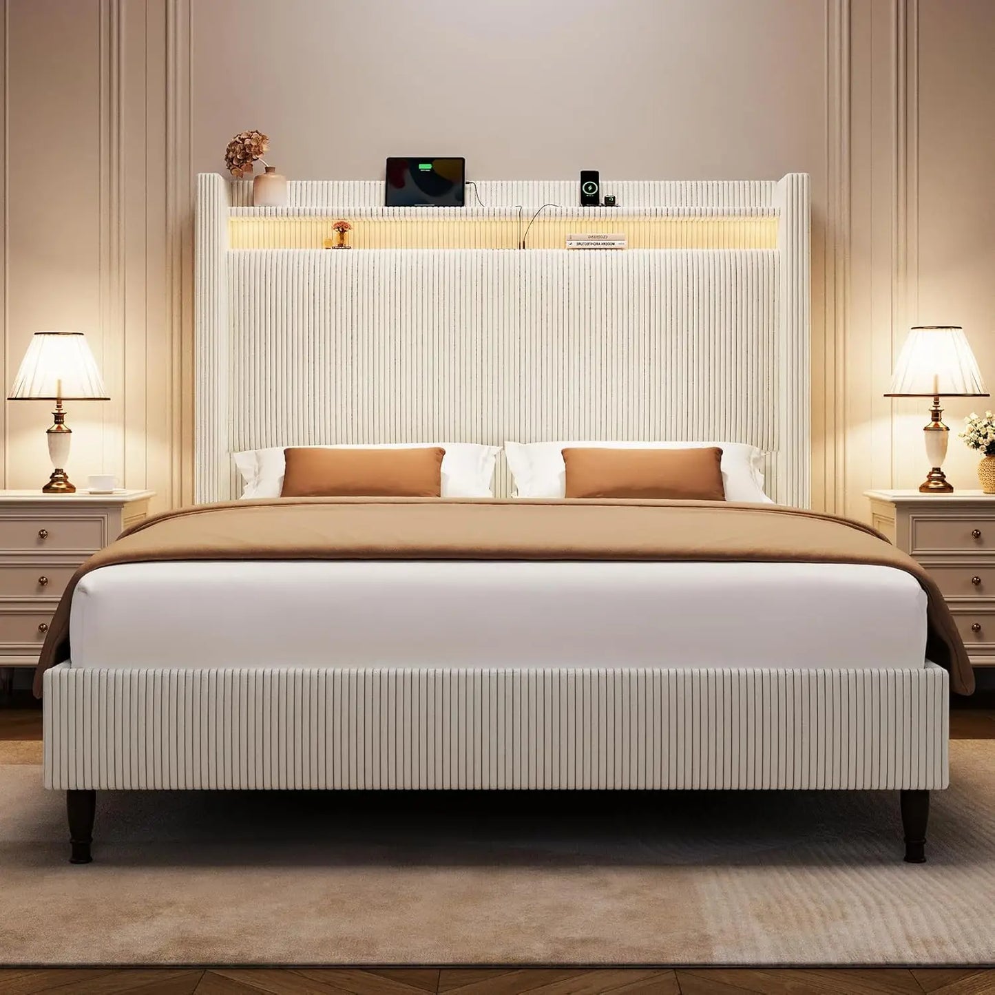 Bed Frame with Headboard