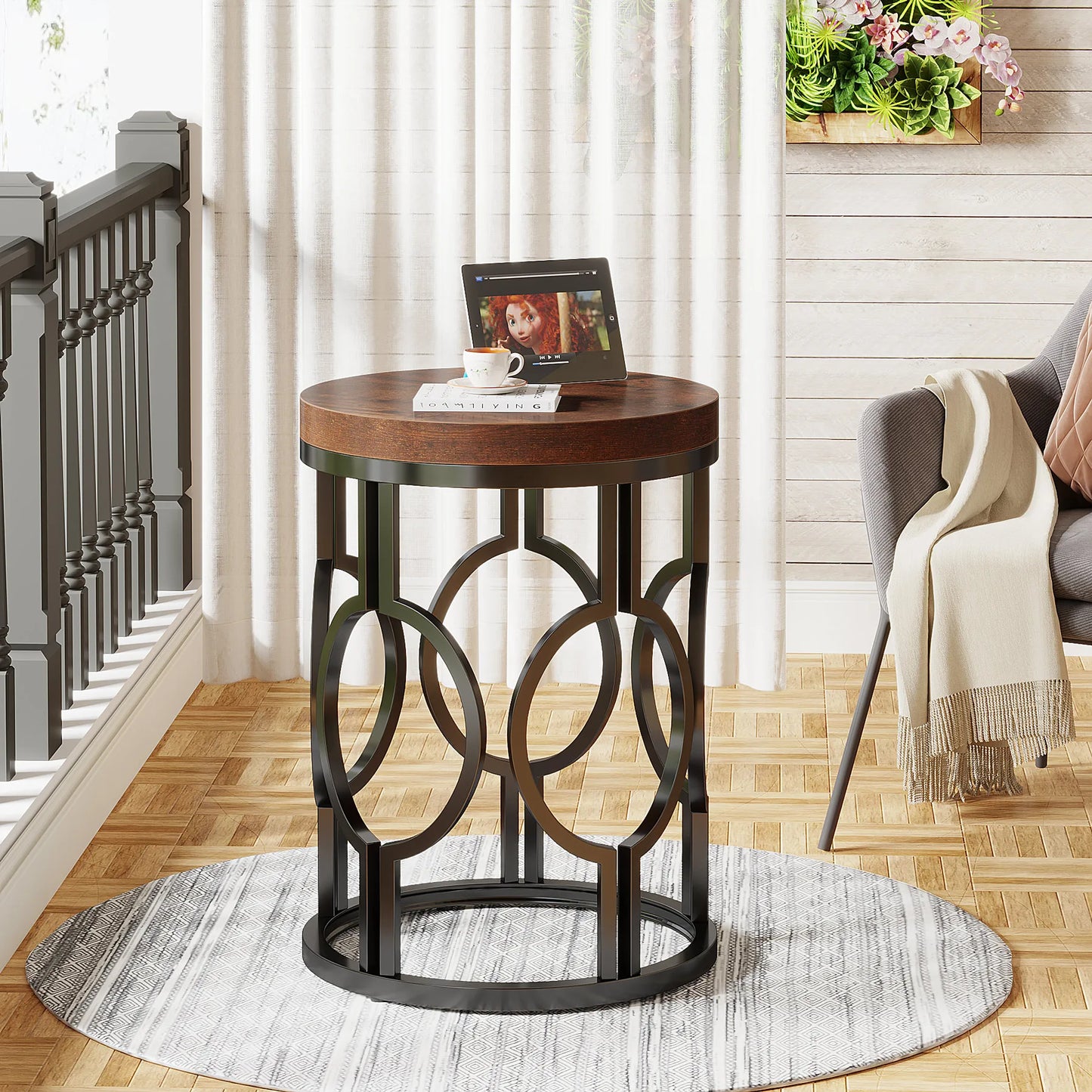 Round End Table