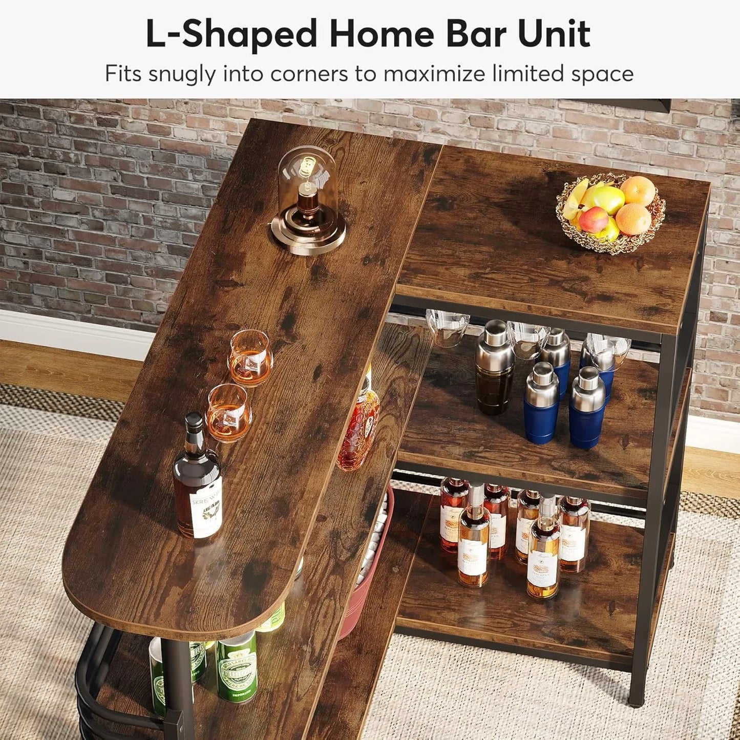 3 Tier Liquor Bar Table