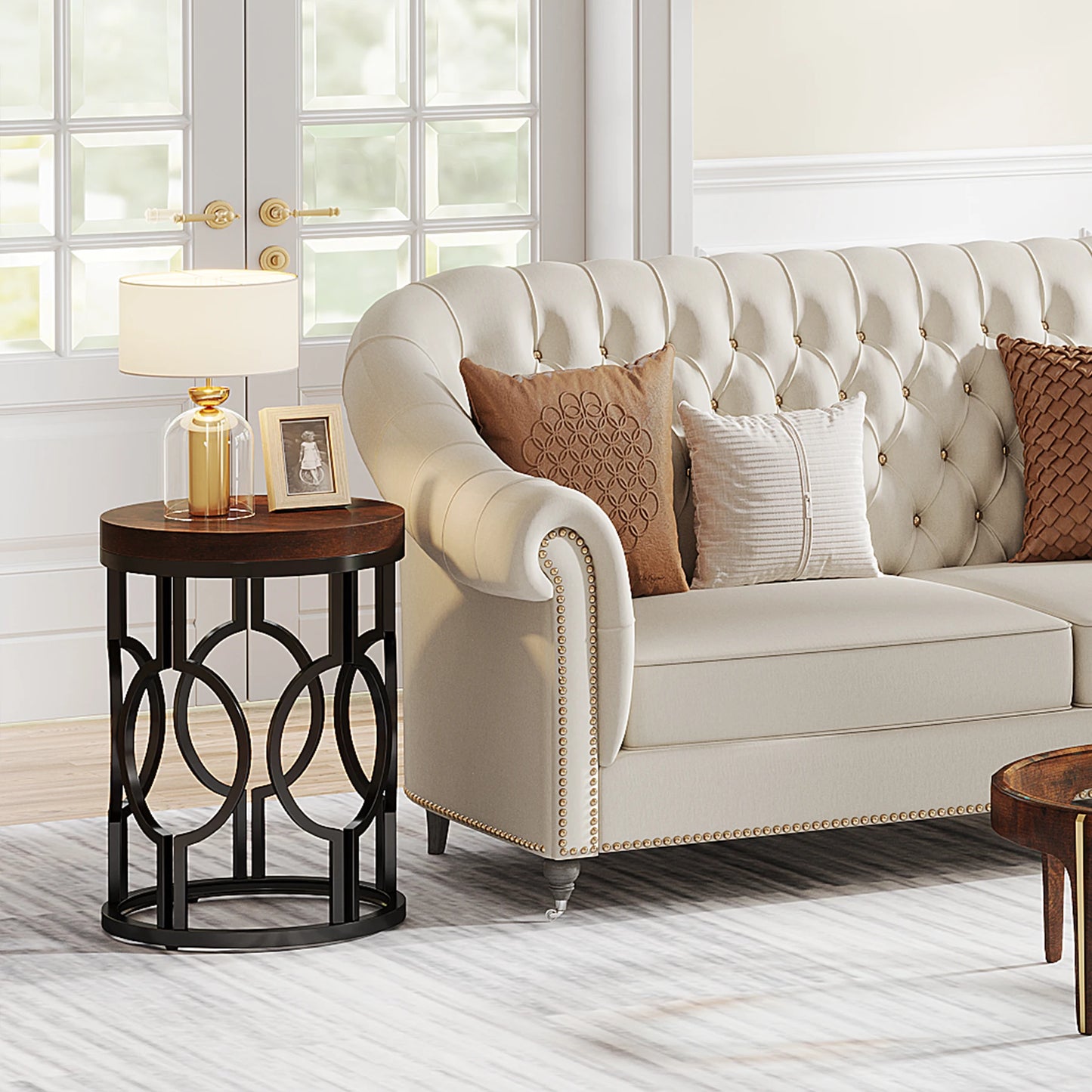 Round End Table