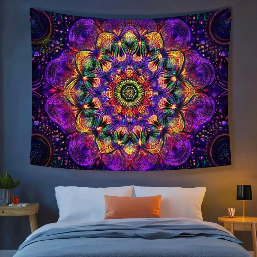 Bohemian Mandala Tapestry