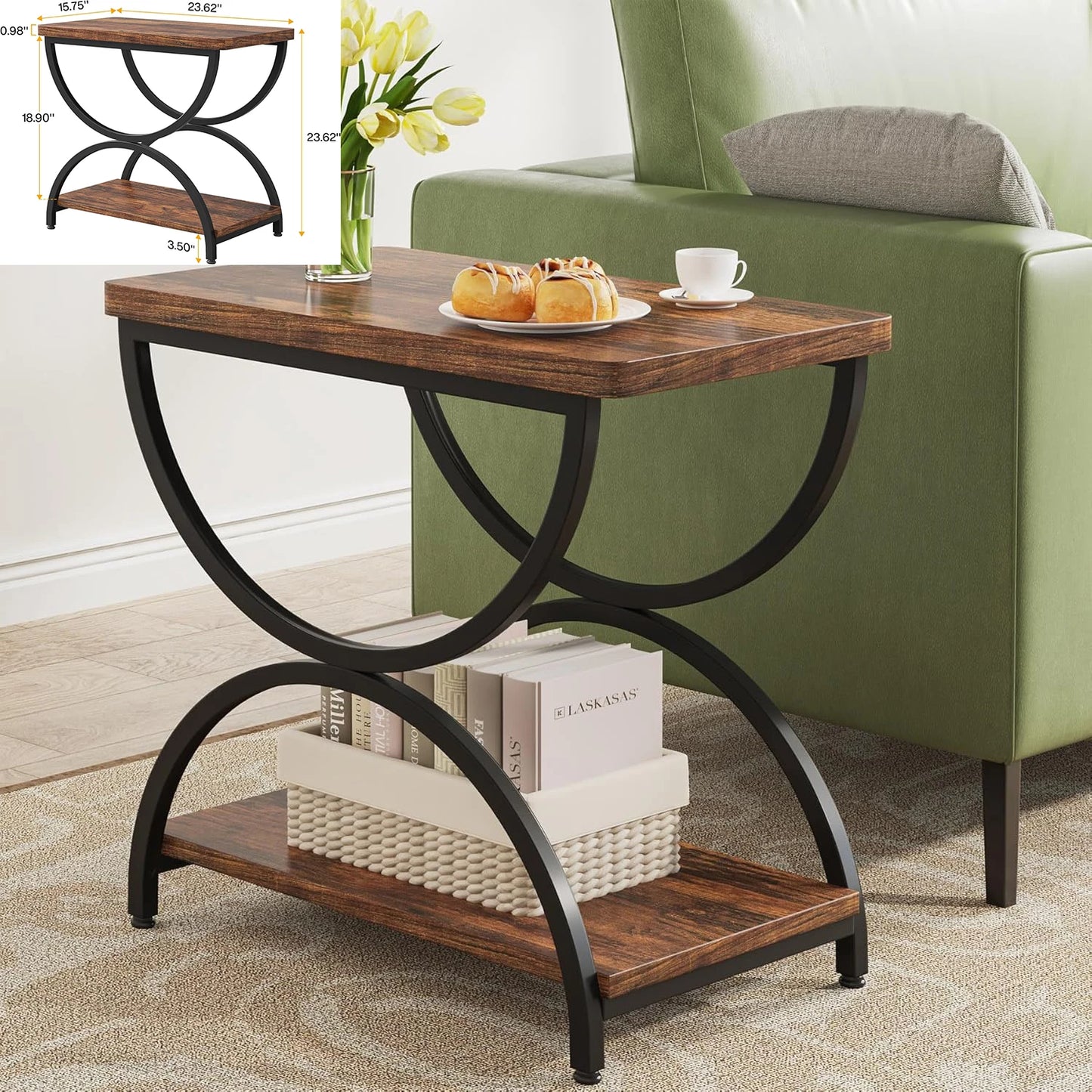 Small Round End Table