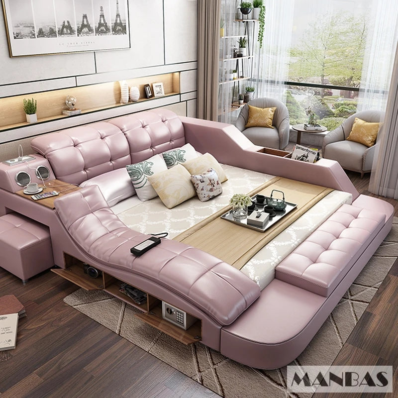 King Size Bed with Smart Technology