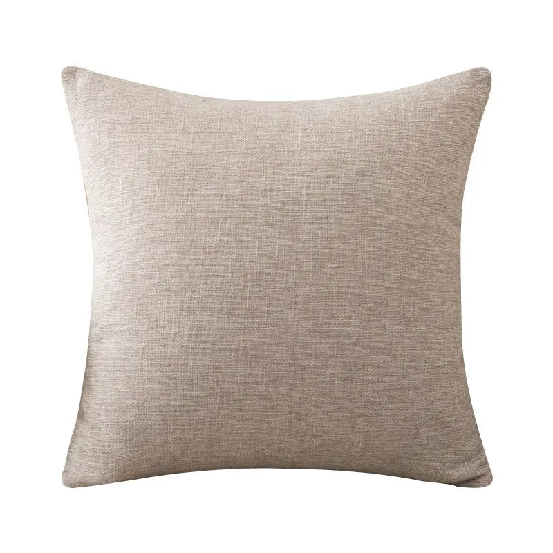 Solid color pillow cover case