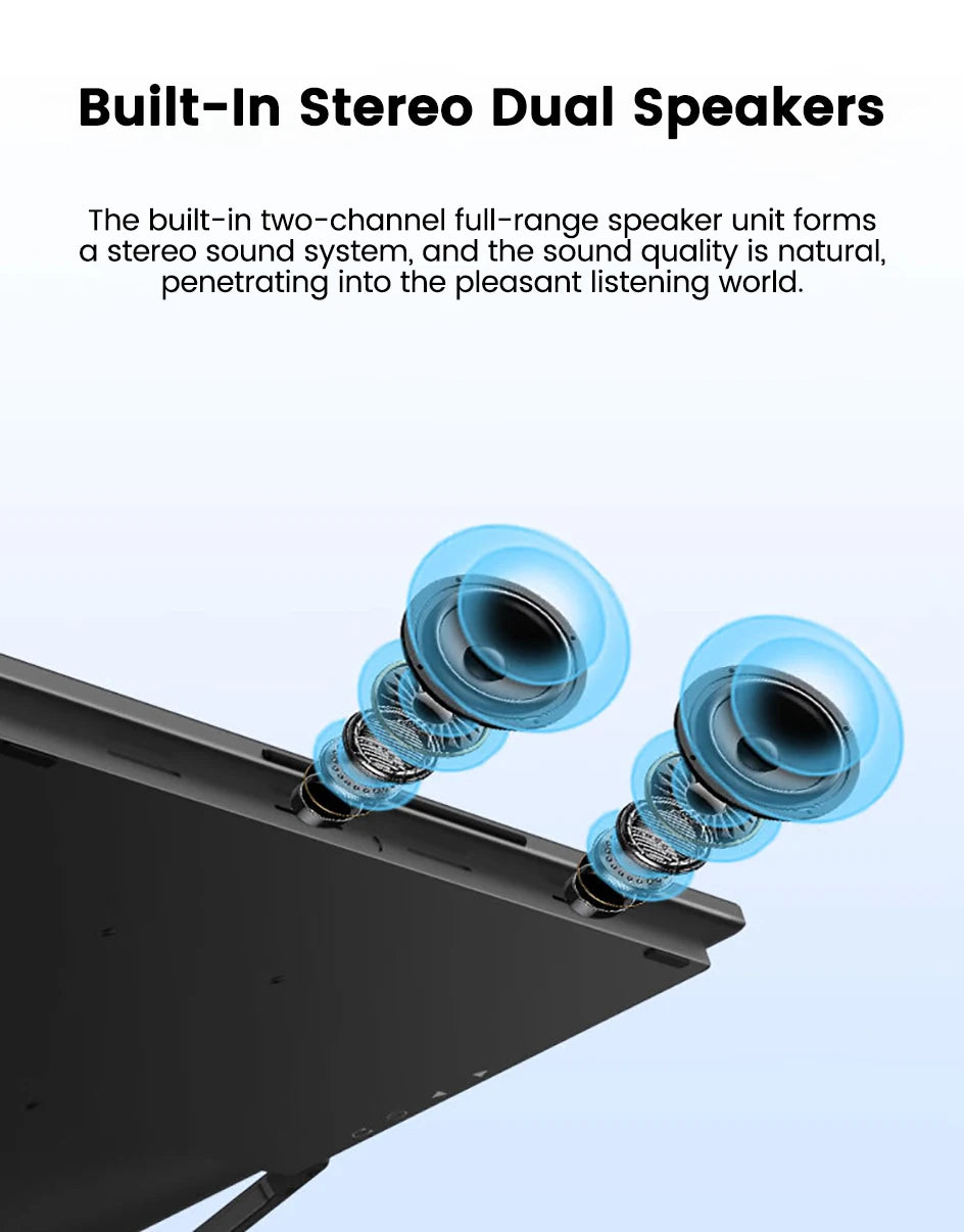 Dual Touch Screen Portable Monitor with stand