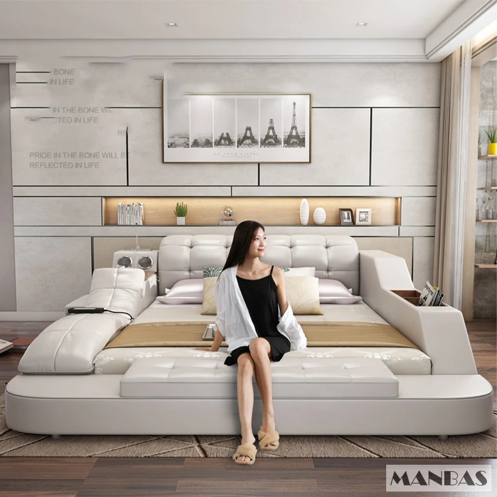 King Size Bed with Smart Technology