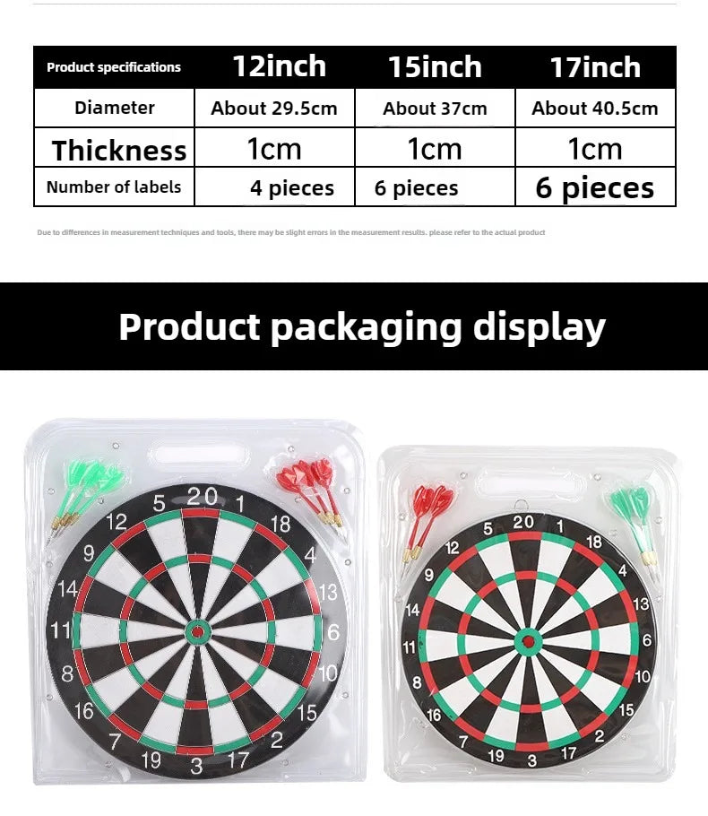 Double-sided Dart Board Set