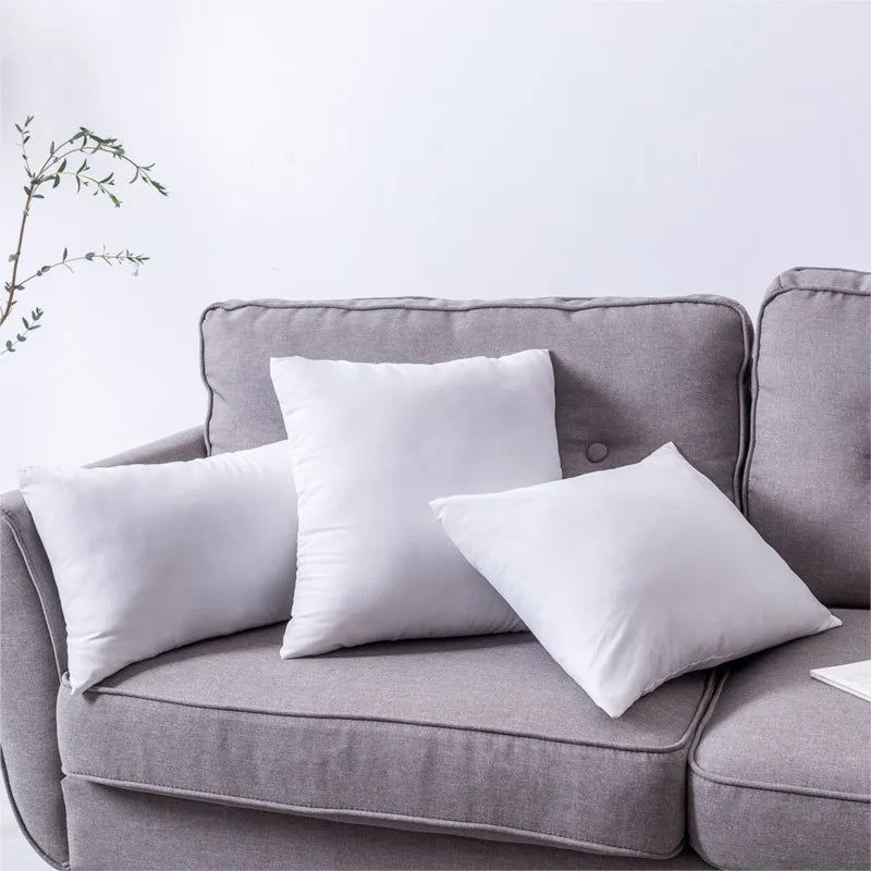 standard white pillow cushion core