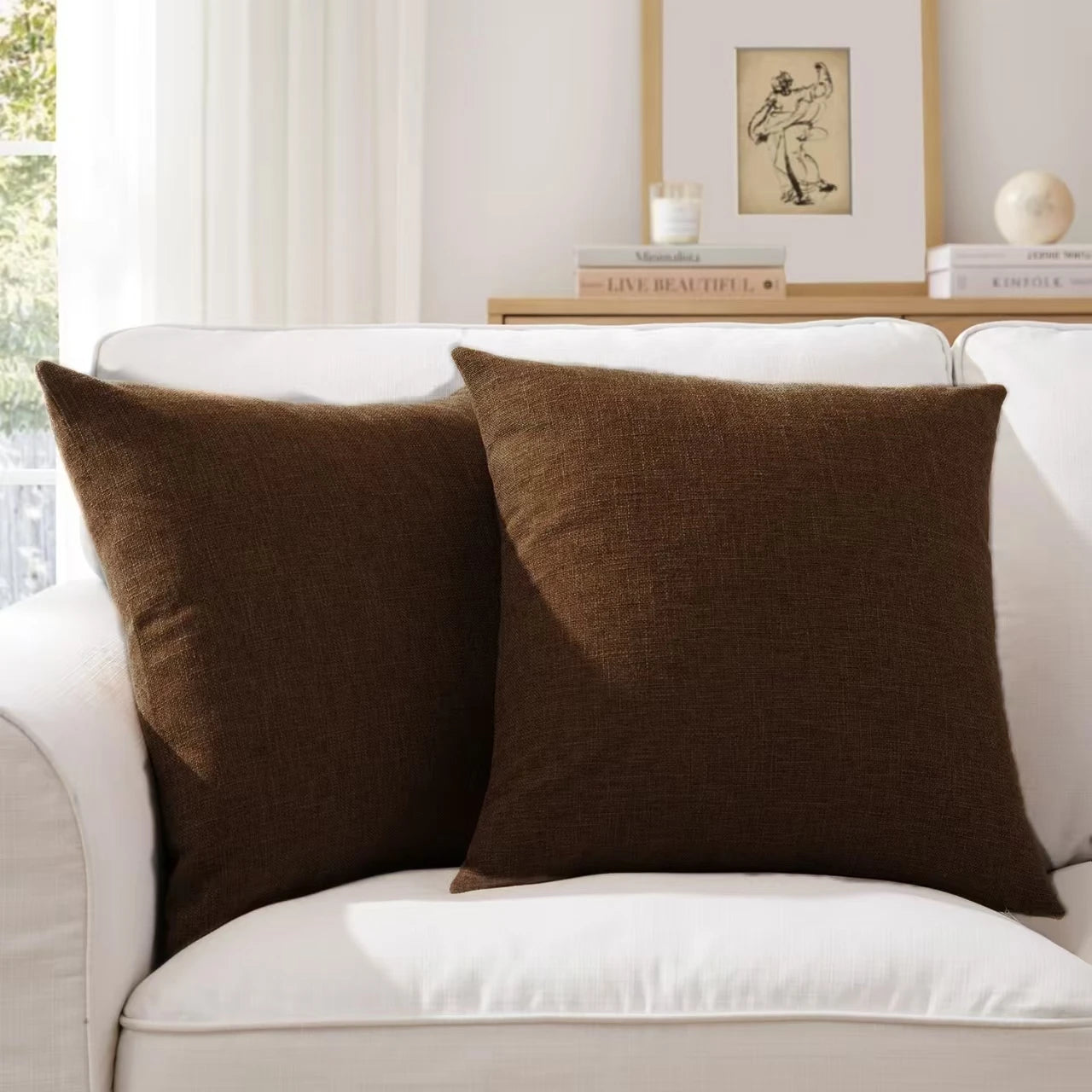Pack of 2 Decorative Pillow Covers