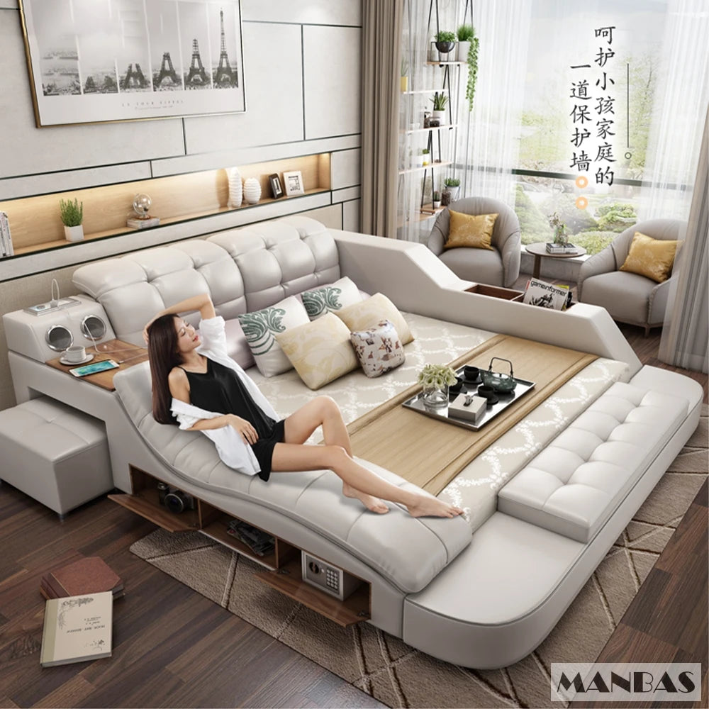 King Size Bed with Smart Technology