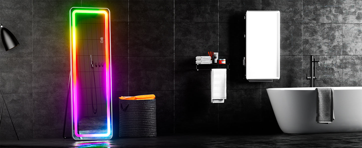 Full Body Mirror with LED Lights