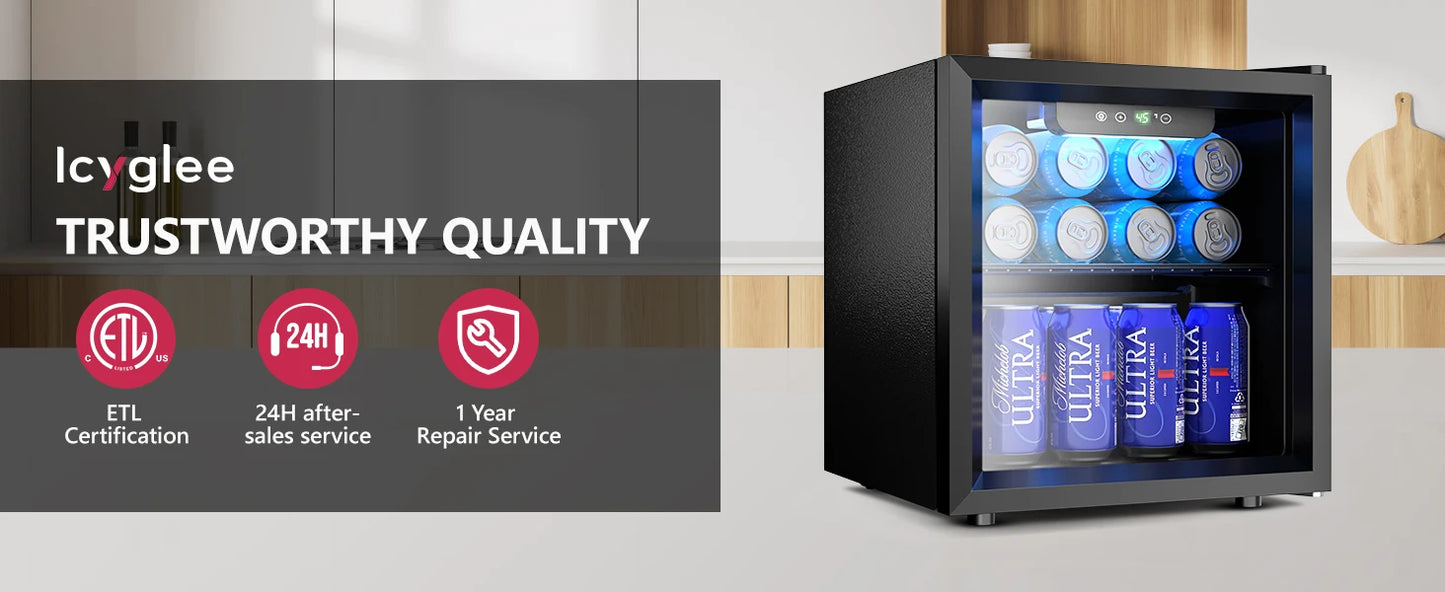 Mini Fridge for Beverages