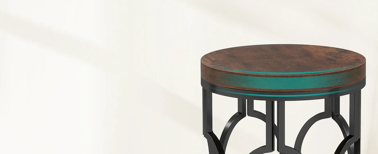 Small Round End Table