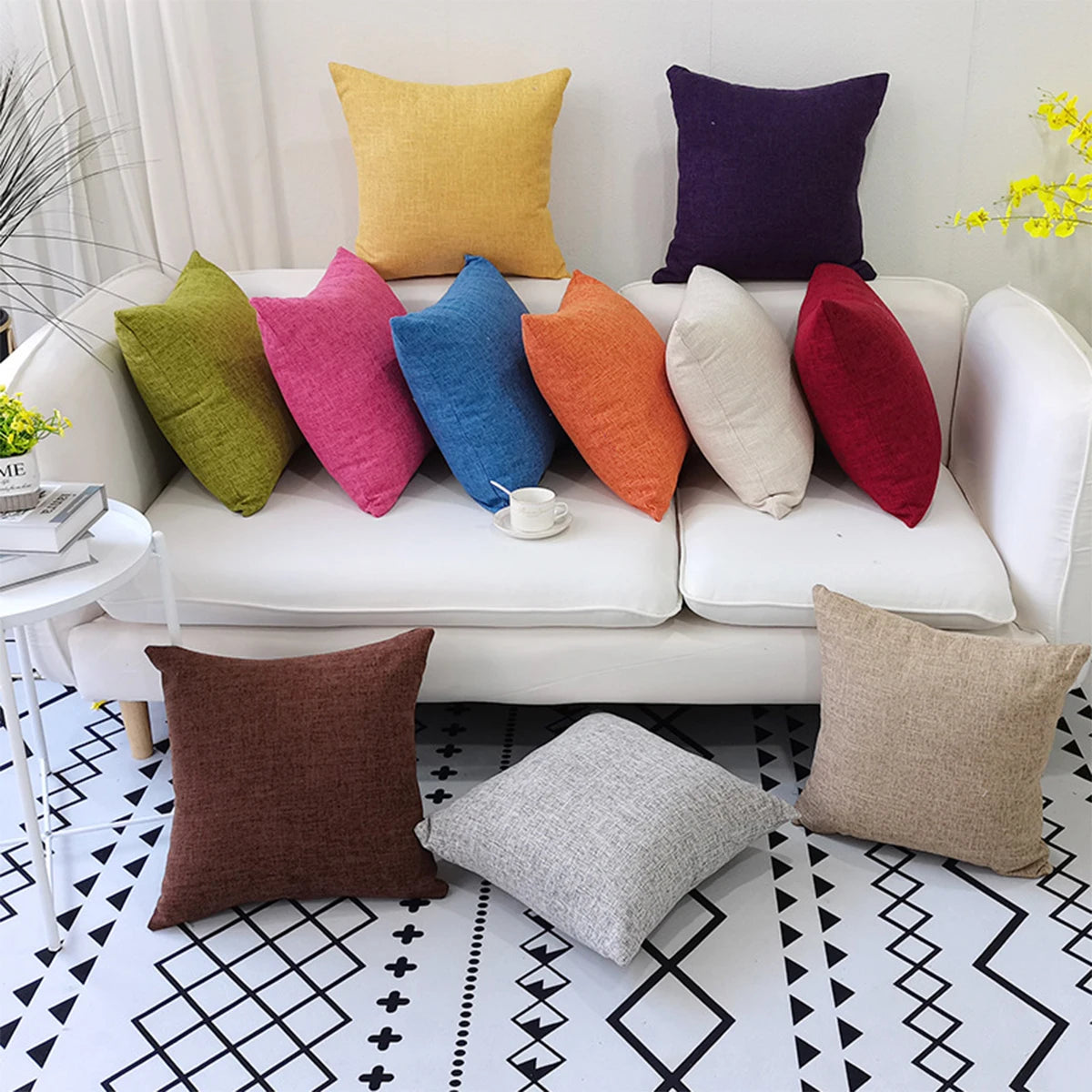 Pack of 2 Decorative Pillow Covers