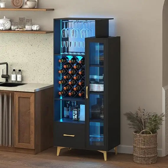Wine Cabinet Storage for Elegant Home Organization - The Decor Authority