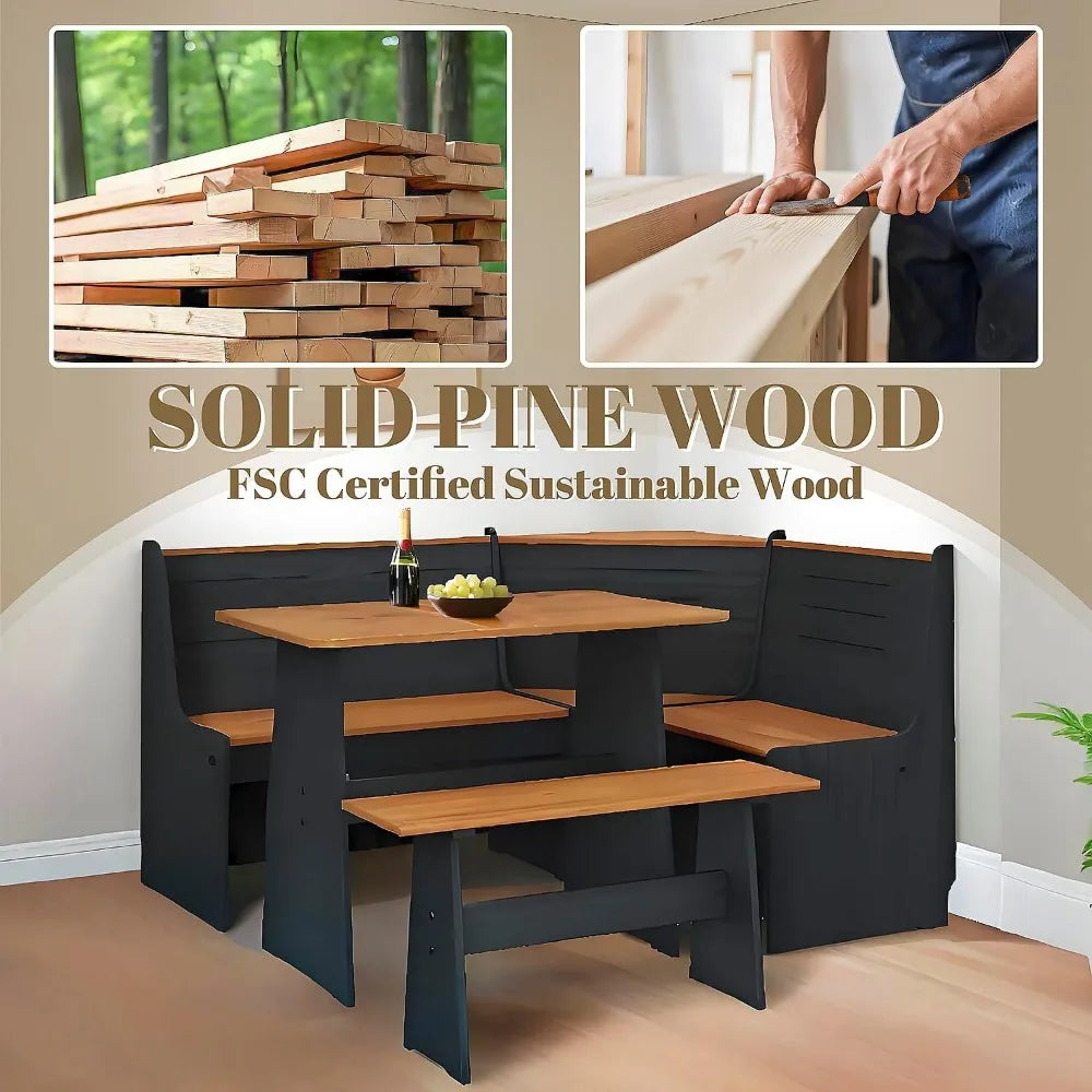 Corner Dining Table Set