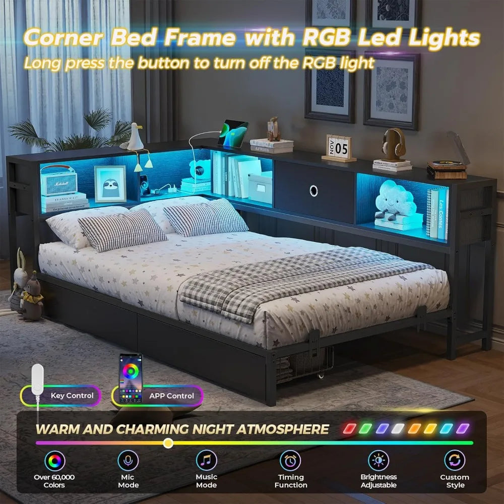 Corner Bed Frame
