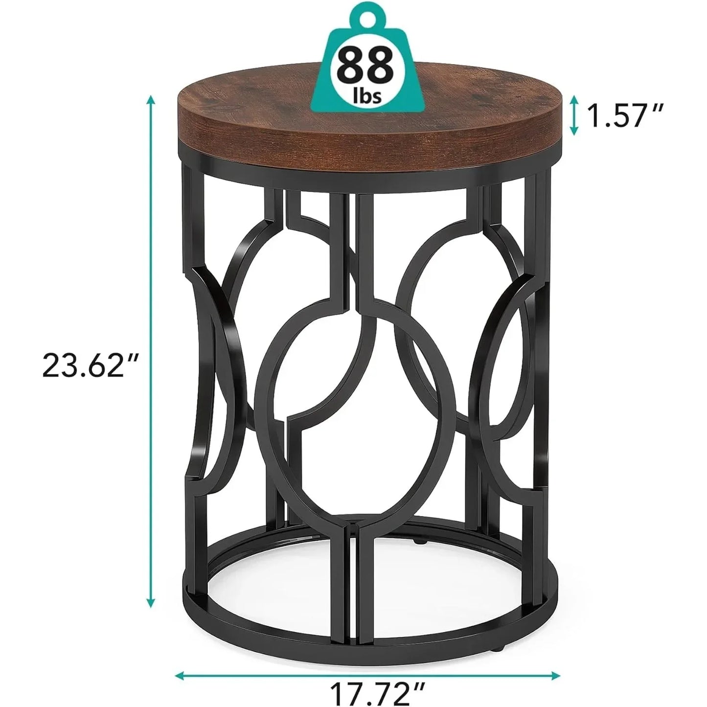 Small Round End Table