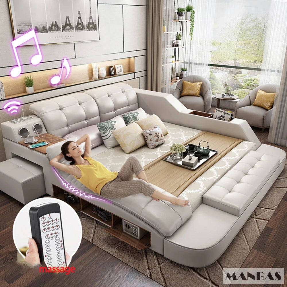 King Size Bed with Smart Technology