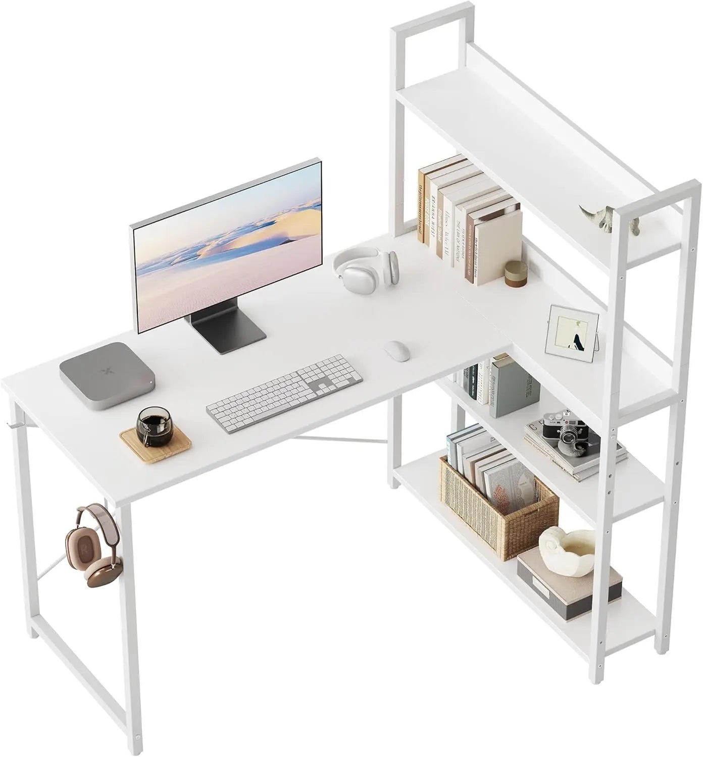 Computer corner desk