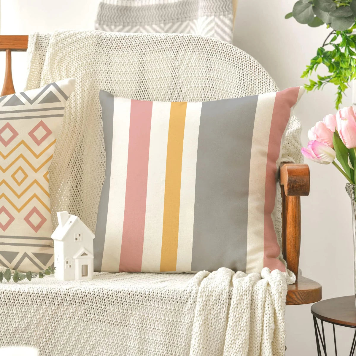 Decorative Farmhouse Pillow Covers for Charming Home Decor