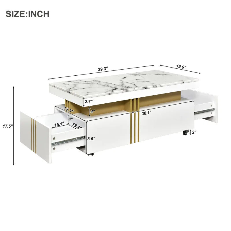 Contemporary Coffee or Cocktail Table