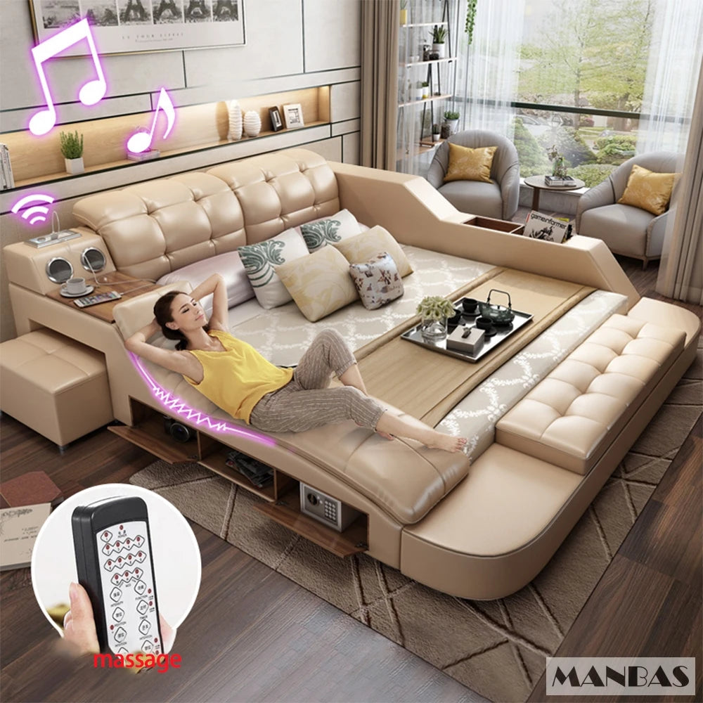 King Size Bed with Smart Technology