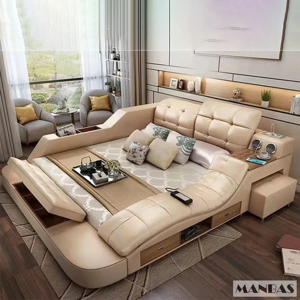 King Size Bed with Smart Technology