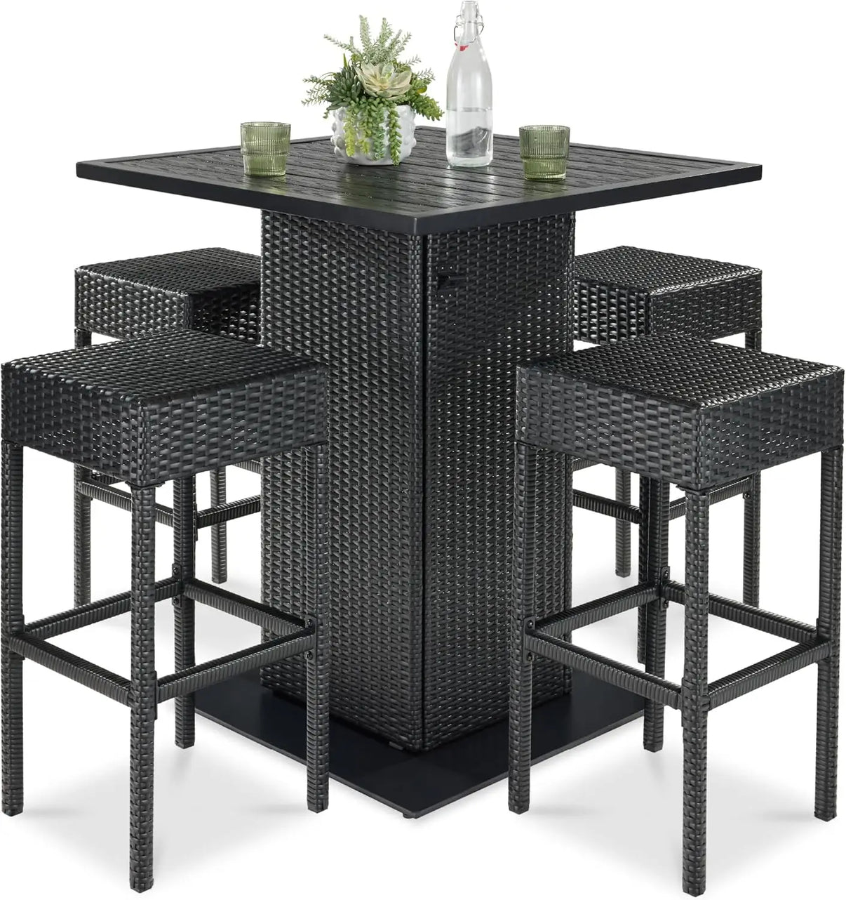 Outdoor Bar Table Set for Ultimate Patio Enjoyment - The Decor Authority