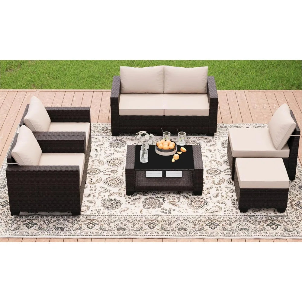 Patio Furniture Set for Ultimate Outdoor Relaxation - The Decor Authority