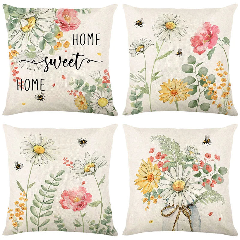 4pcs/set Accent Pillow Cases - The Decor Authority