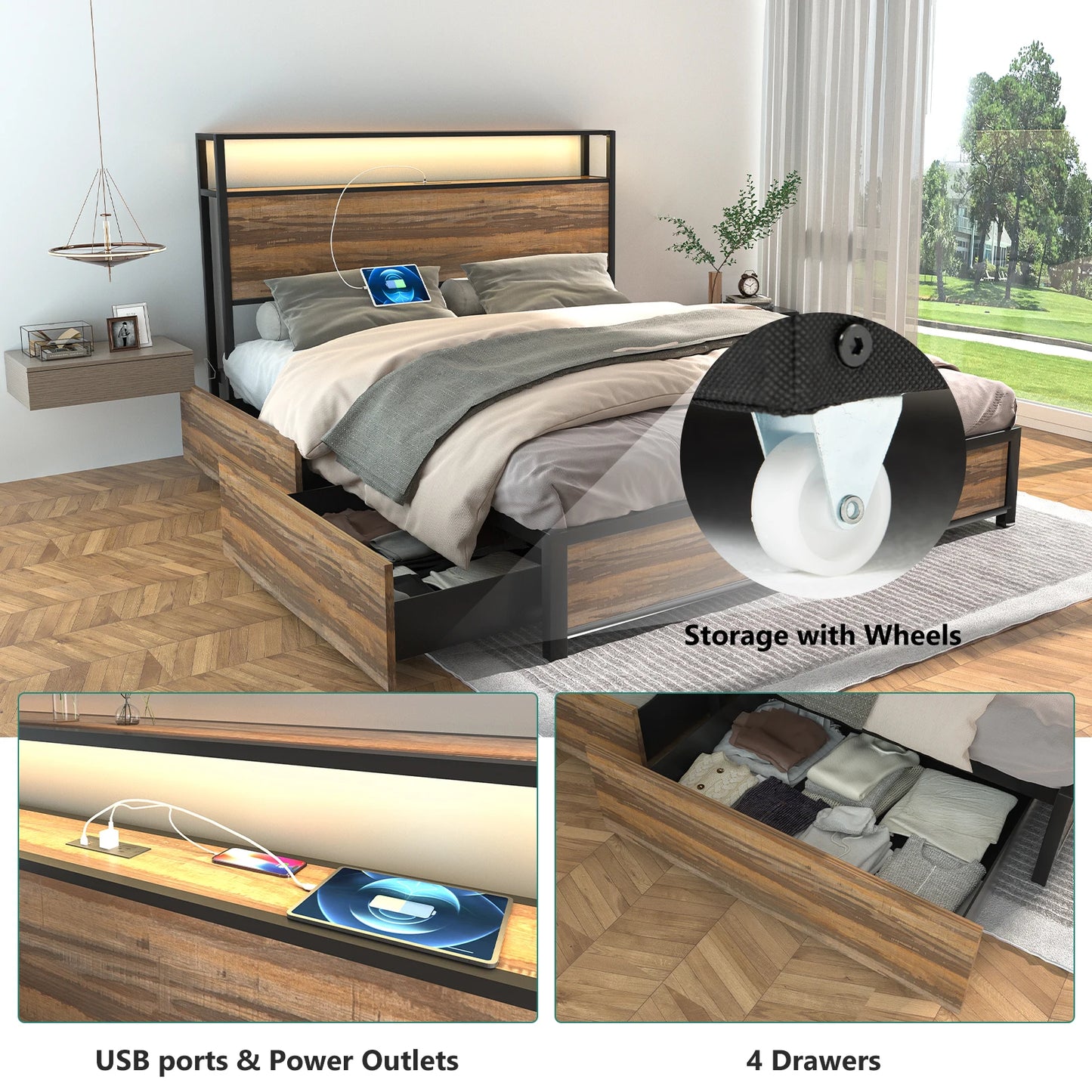 Queen/Full Size Bed