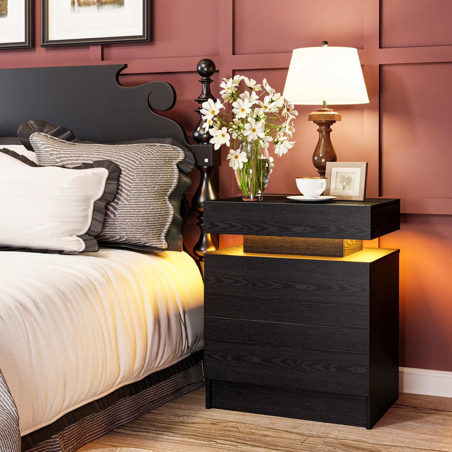 LED Modern Night Stand