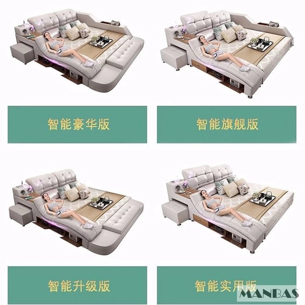 King Size Bed with Smart Technology