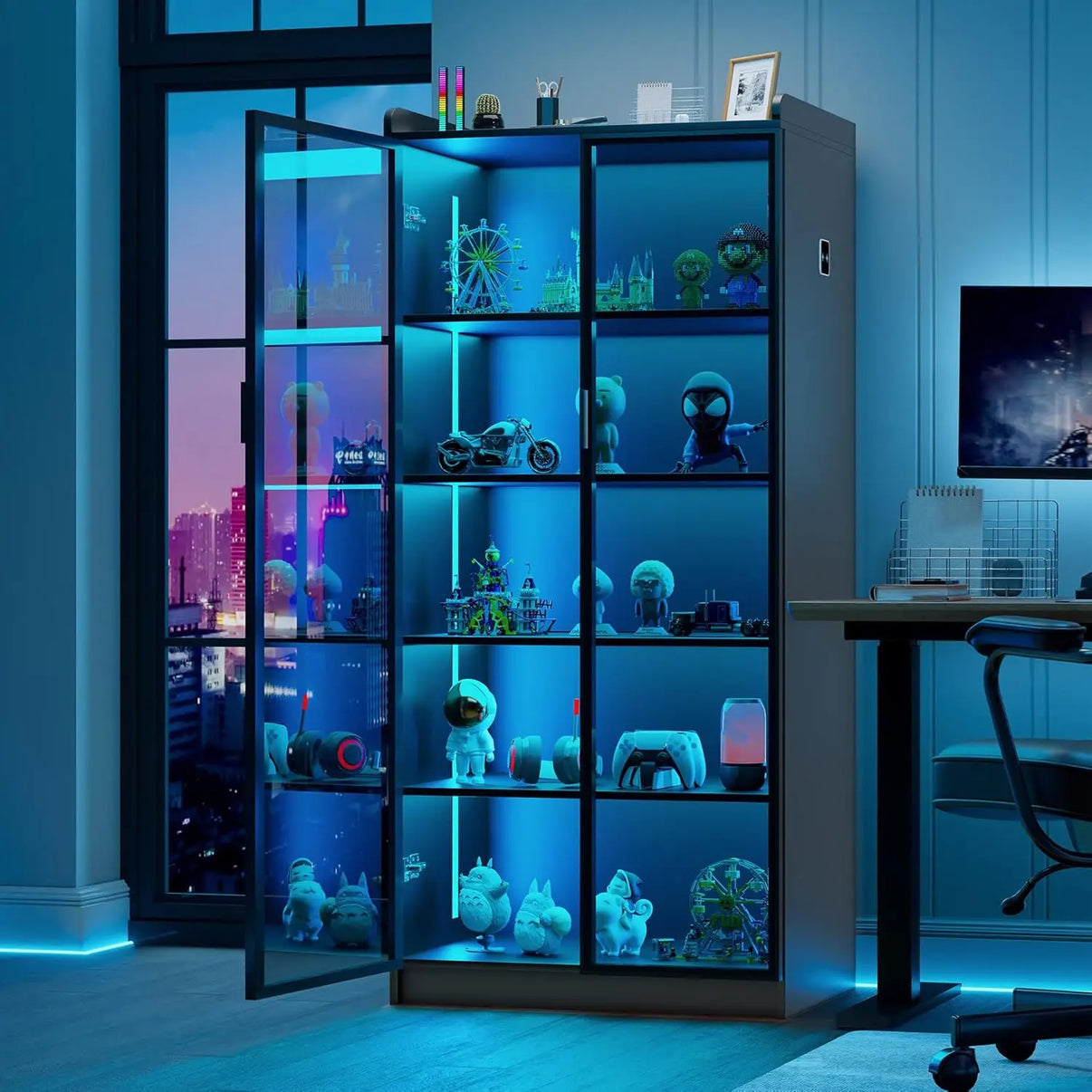 Display Cabinet with Motion Sensor - The Decor Authority