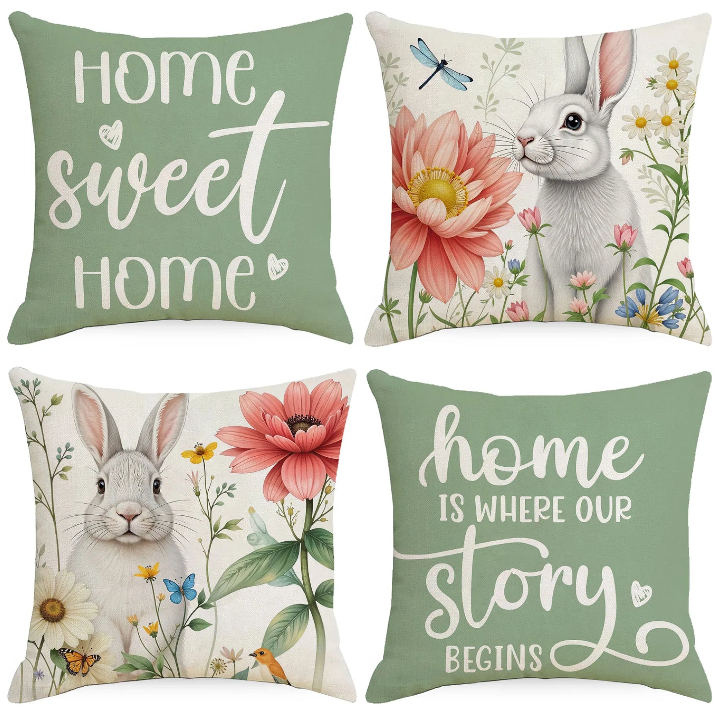 4pcs/set Accent Pillow Cases - The Decor Authority