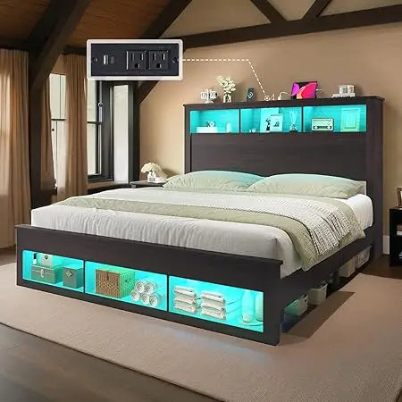 Queen Bed - Stylish and Comfortable Sleeping Solution - The Decor Authority