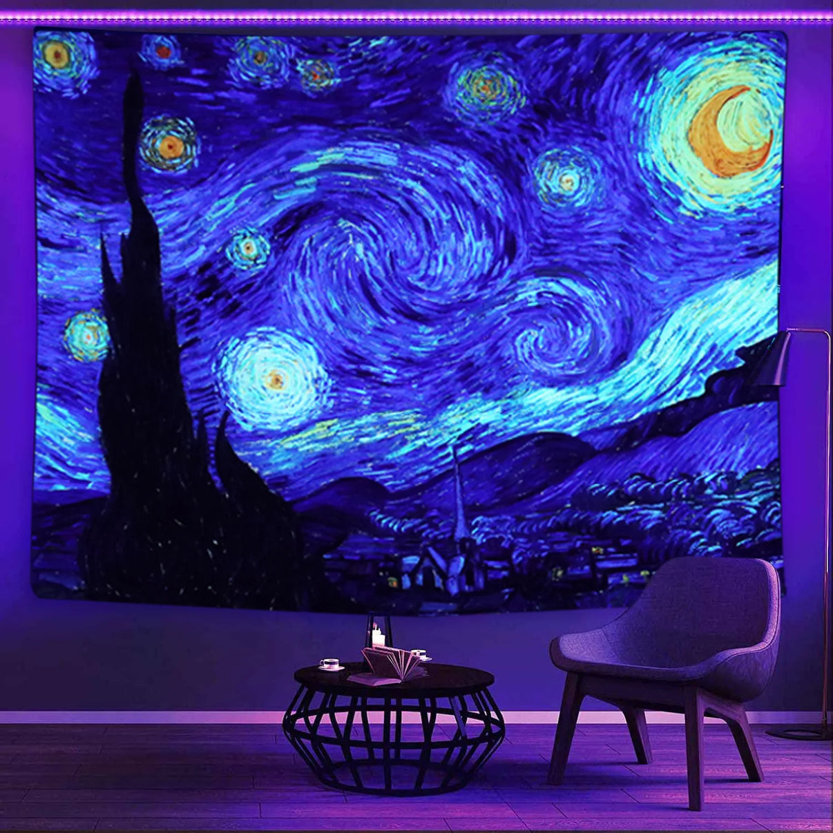 Starry Night Tapestry - The Decor Authority