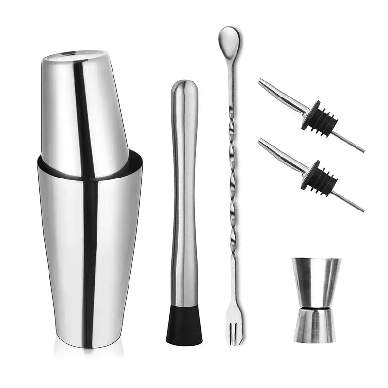 Stainless Steel Cocktail Shaker Set