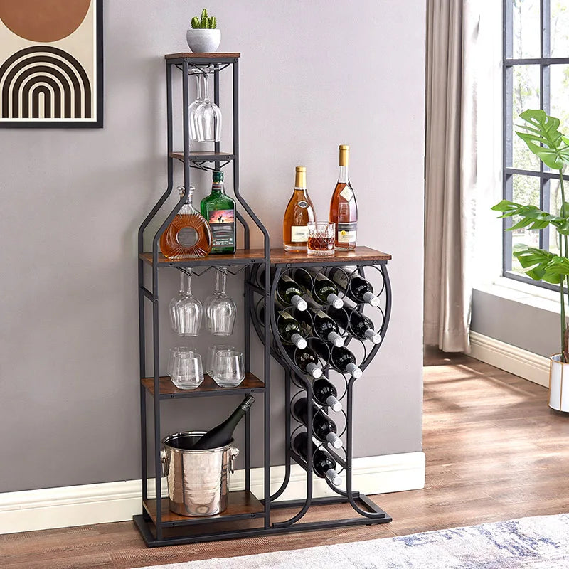 5 Tier Wine Bakers Rack