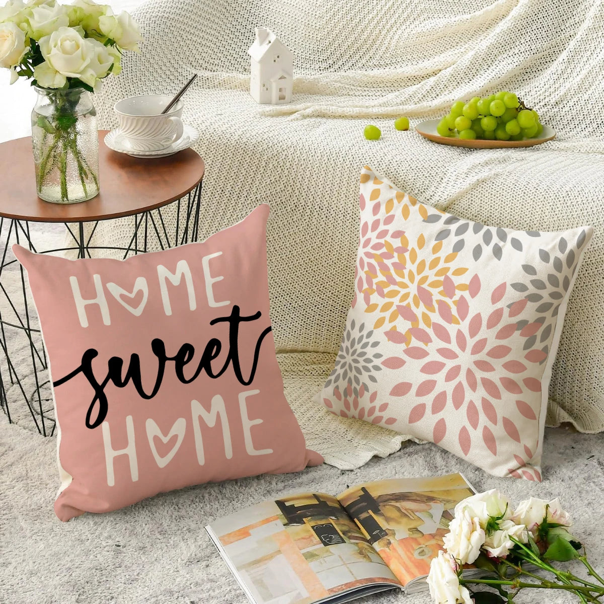 Decorative Farmhouse Pillow Covers for Charming Home Decor