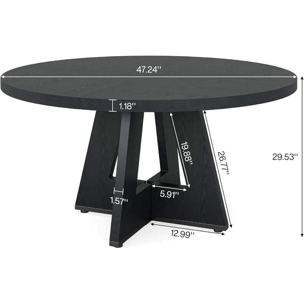 Round Dining Kitchen Table
