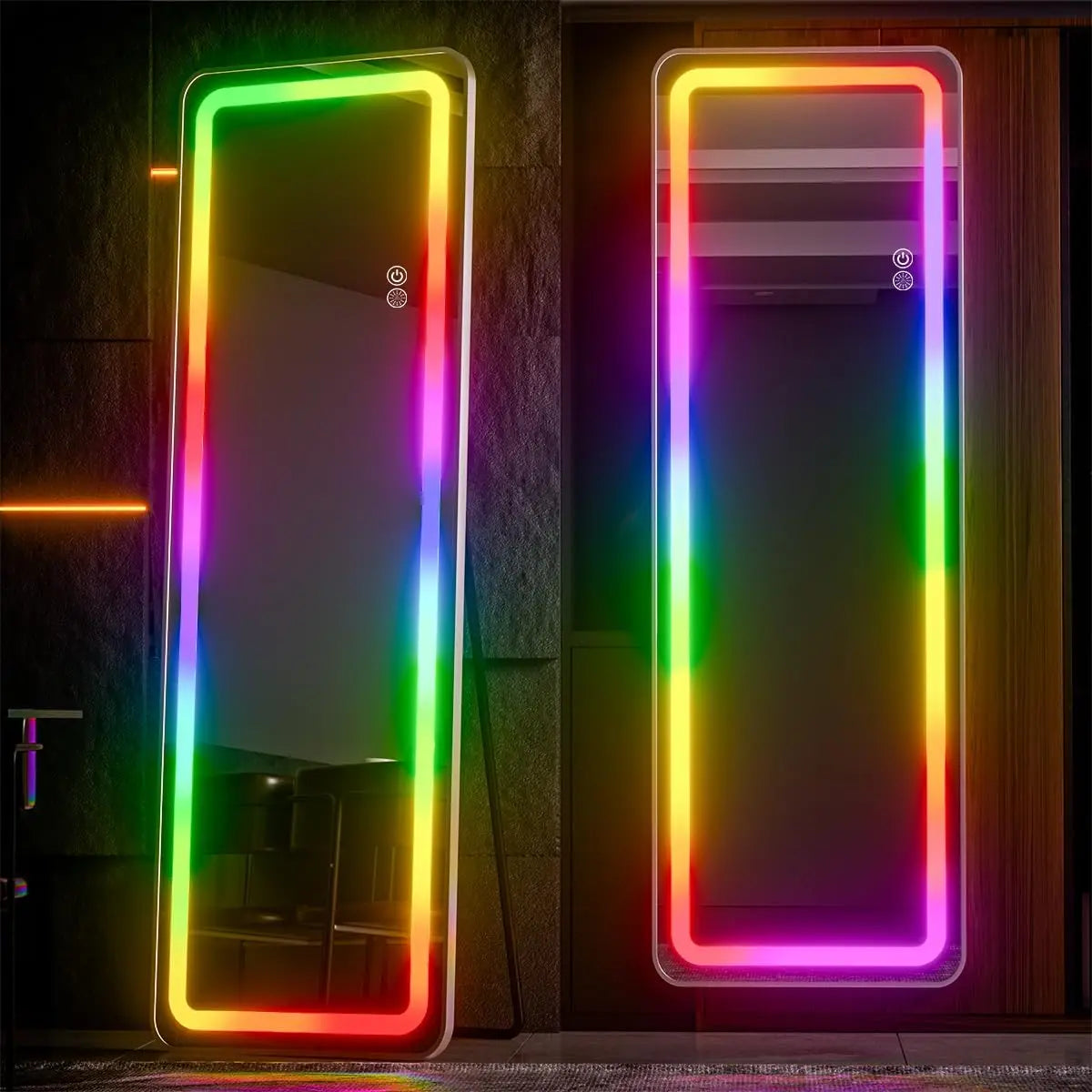 Full Body Mirror with LED Lights - The Decor Authority