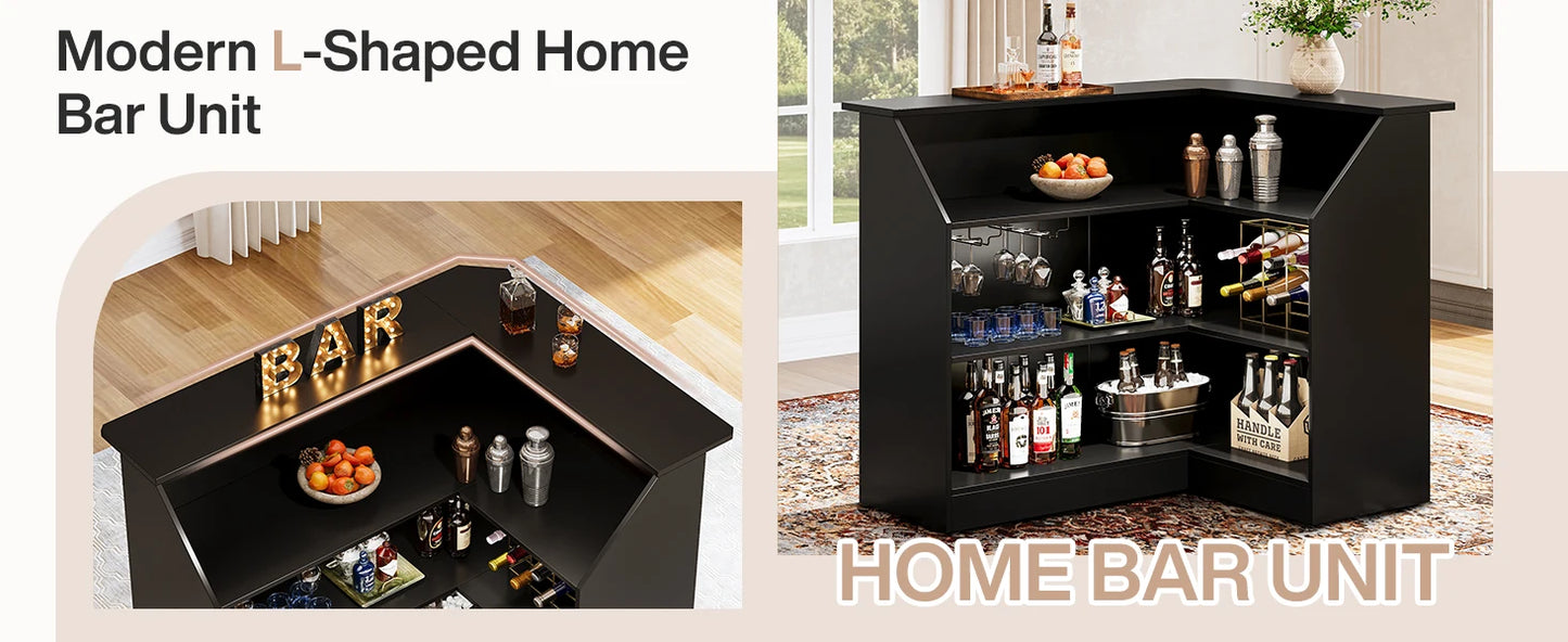 Corner Bar Cabinet