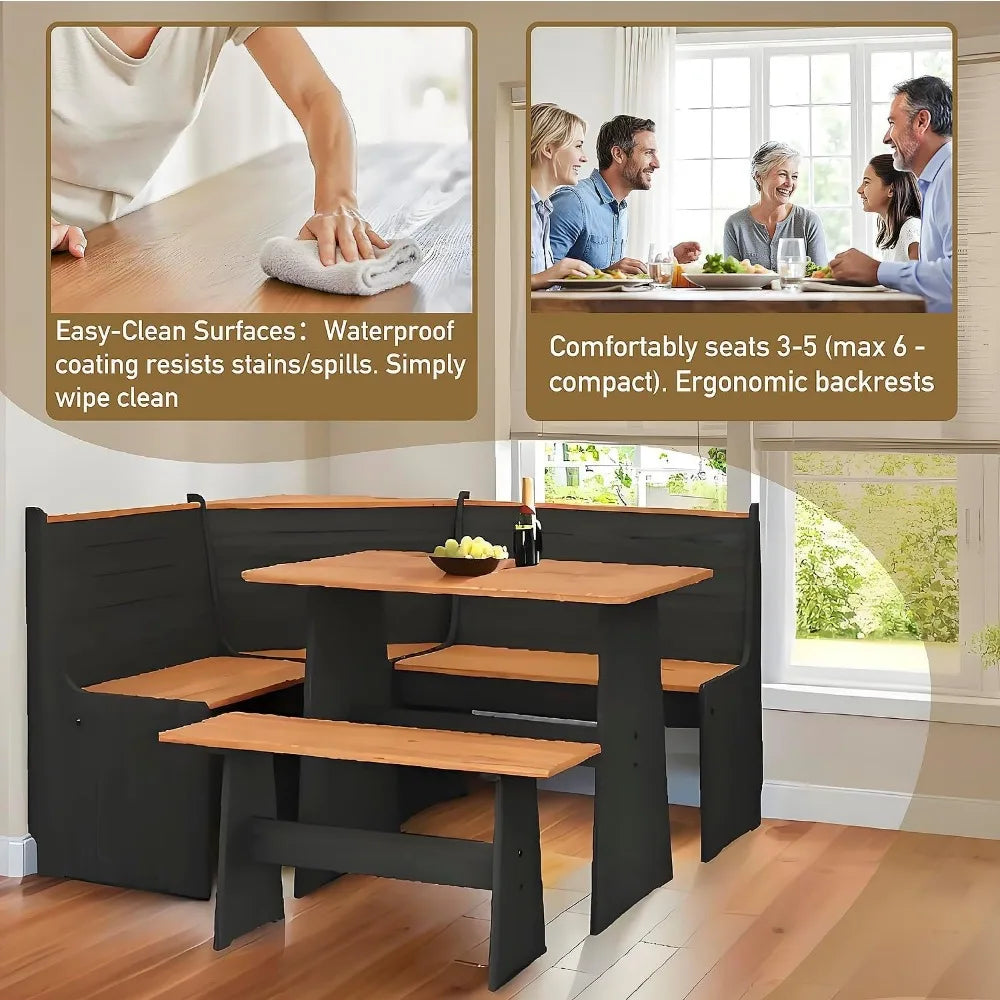 Corner Dining Table Set