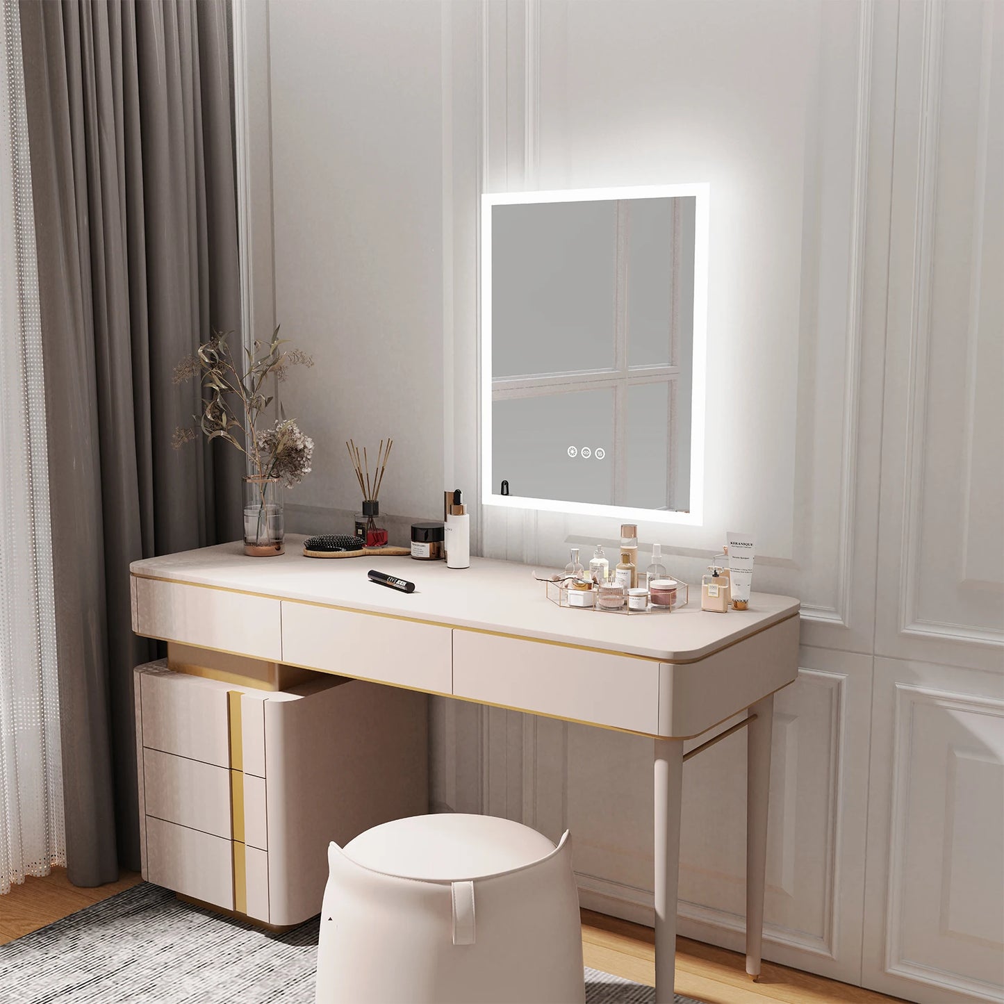 Lighted Bathroom Vanity Mirror