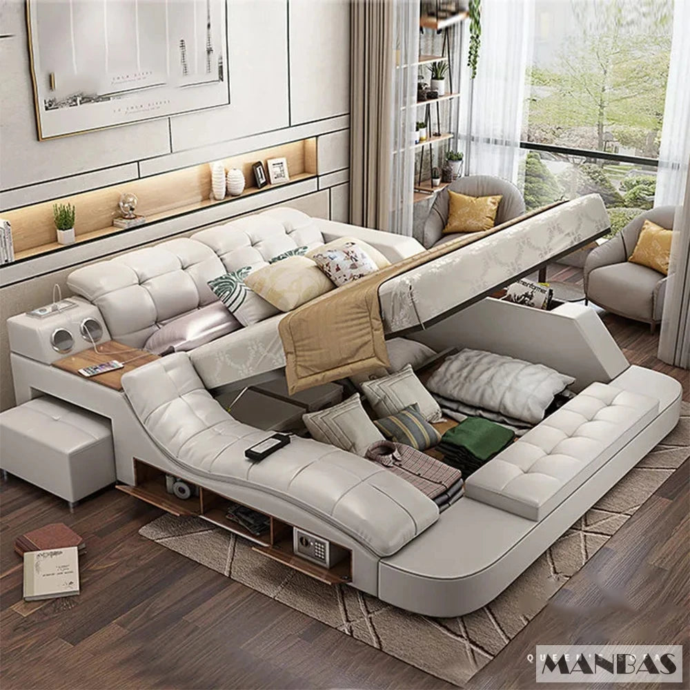 King Size Bed with Smart Technology