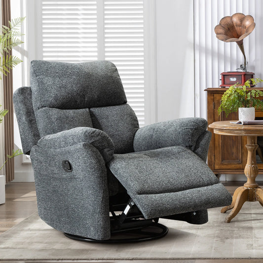 Breathable Overstuffed Recliner